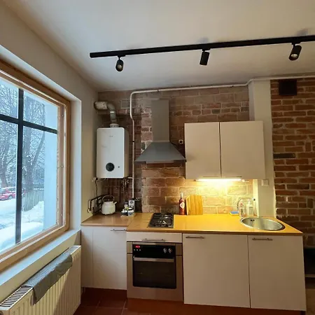 Cozy Flat With Fireplace Tallinn Exterior photo