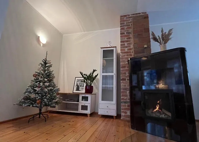 Cozy Flat With Fireplace